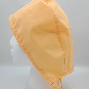 Solid Peach Surgical Scrub Cap